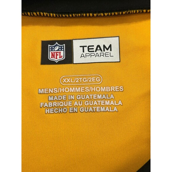NFL T-Shirt Men's Size XXL Black Gold Pittsburgh Steelers Lightweight Tee - Picture 4 of 10